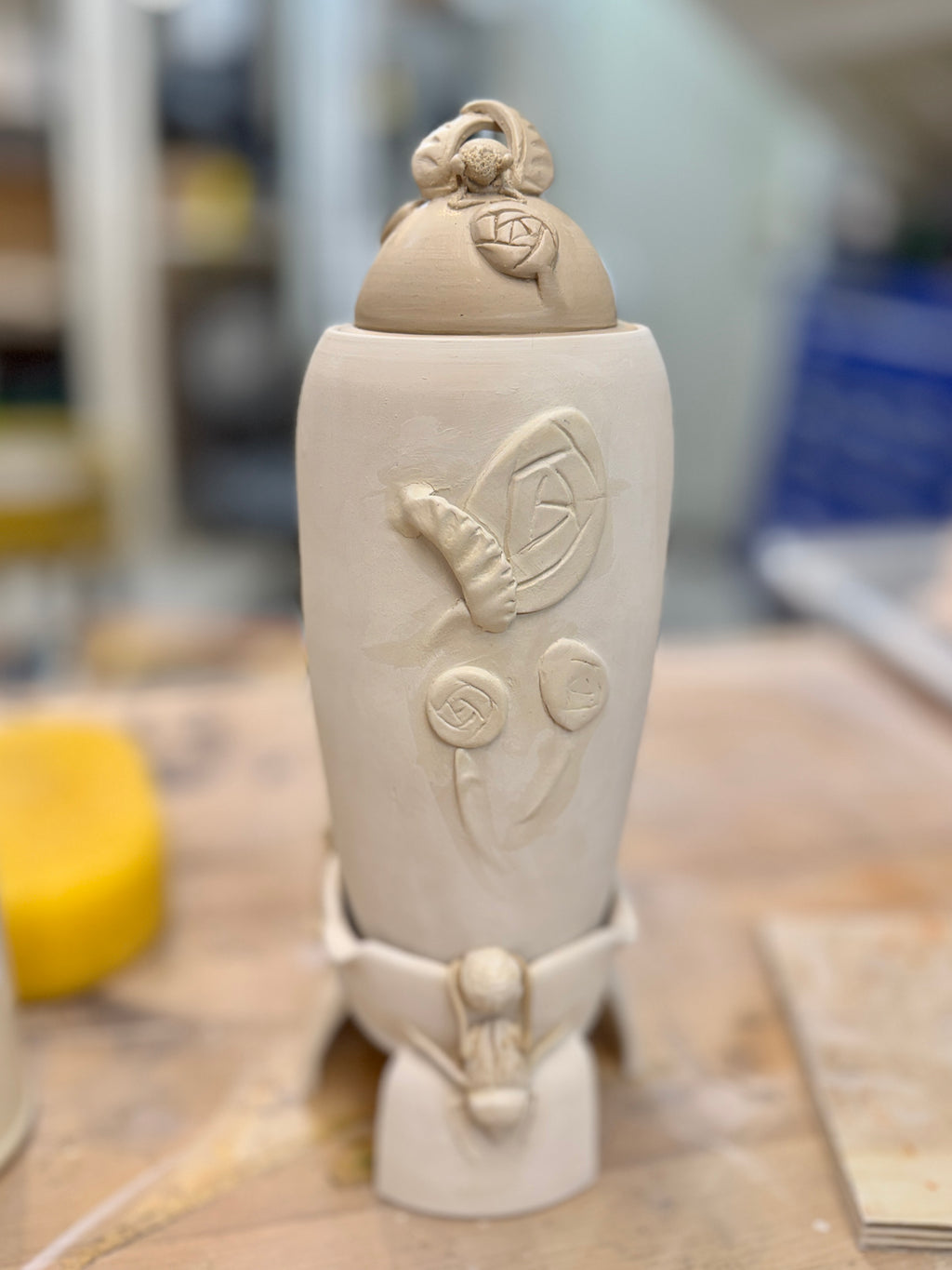 "Ashes to Afterlife" Decorated Urn
