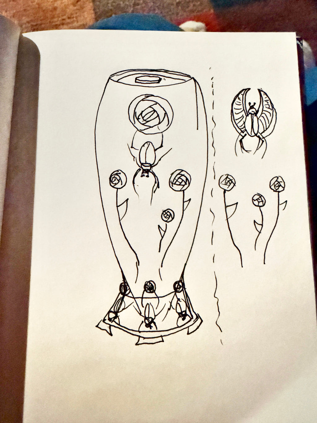 "Ashes to Afterlife" Decorated Urn