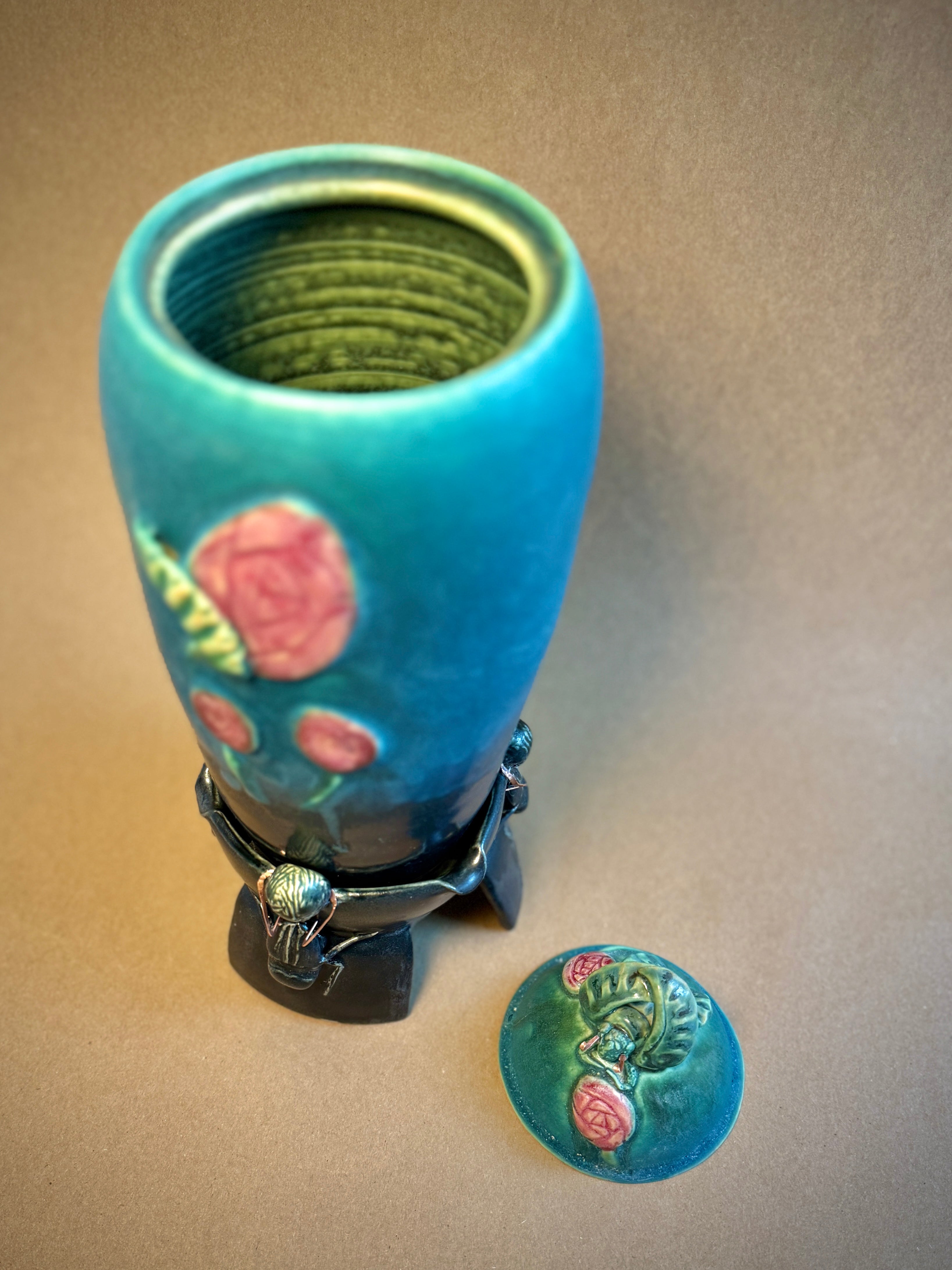 "Ashes to Afterlife" Decorated Urn